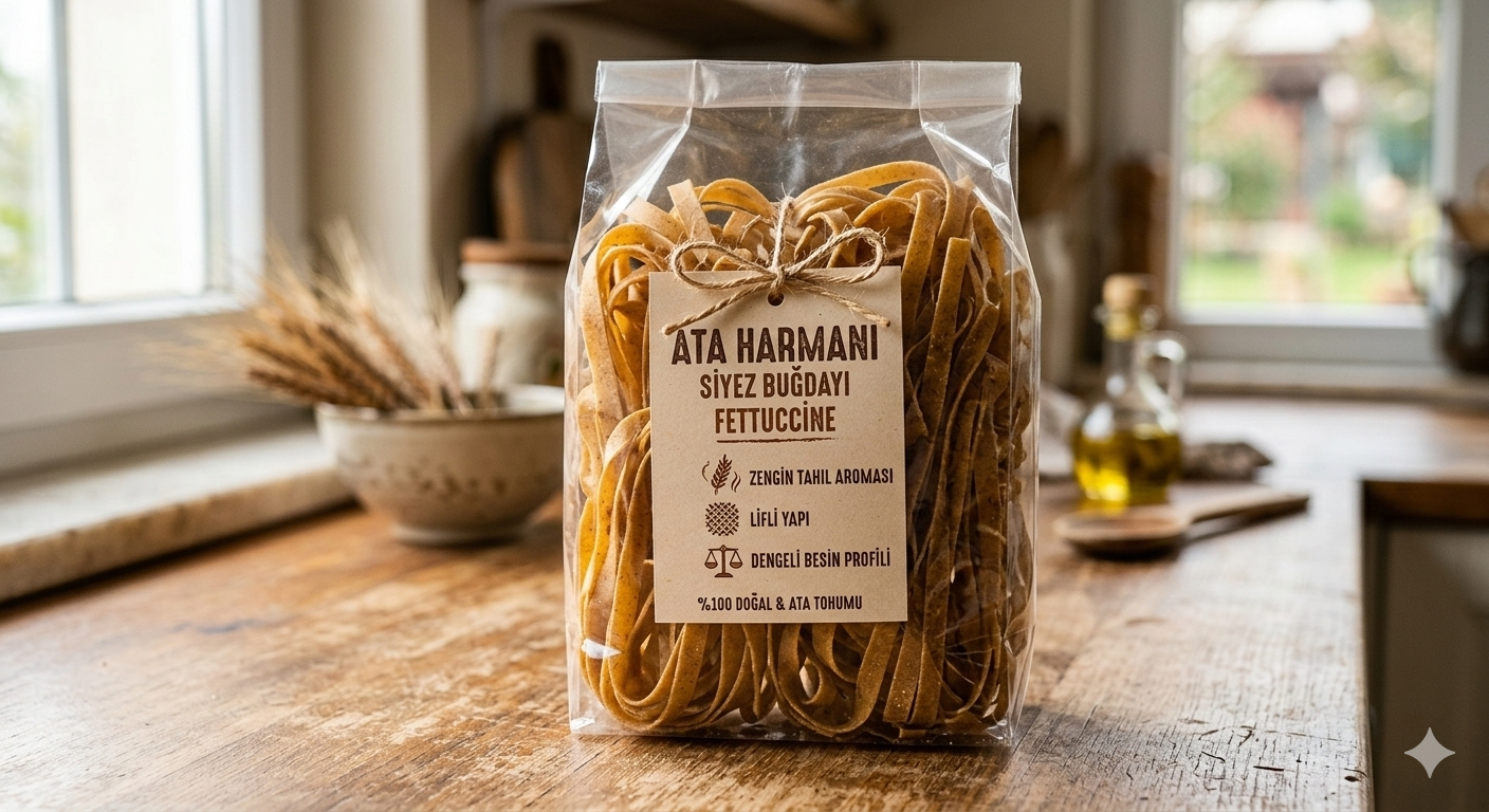 ATA BUĞDAY SERİSİ – Siyez Fettucine Makarna